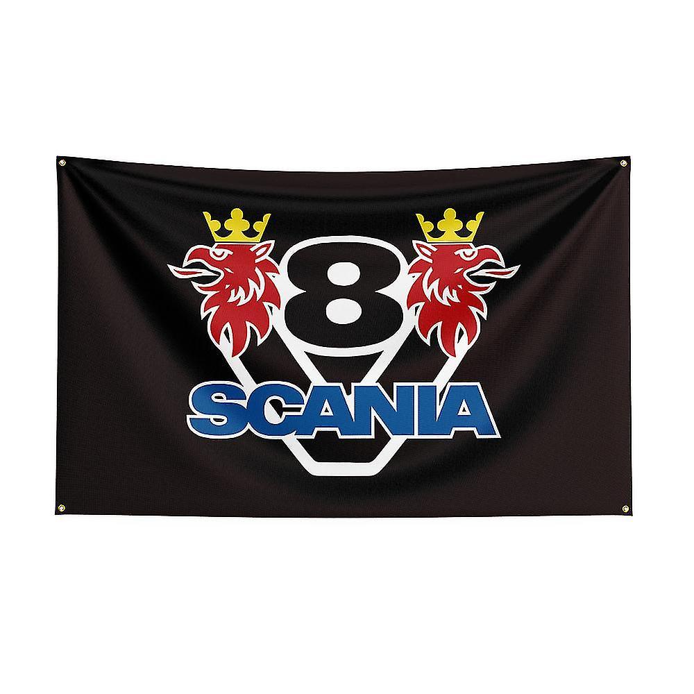 Windo Tib 3x5ft Scanias Racing Car Flag For Decor E 90 x 150cm