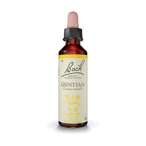 Bach Flower Essences 12 - Gentian 20 ml of floral elixir