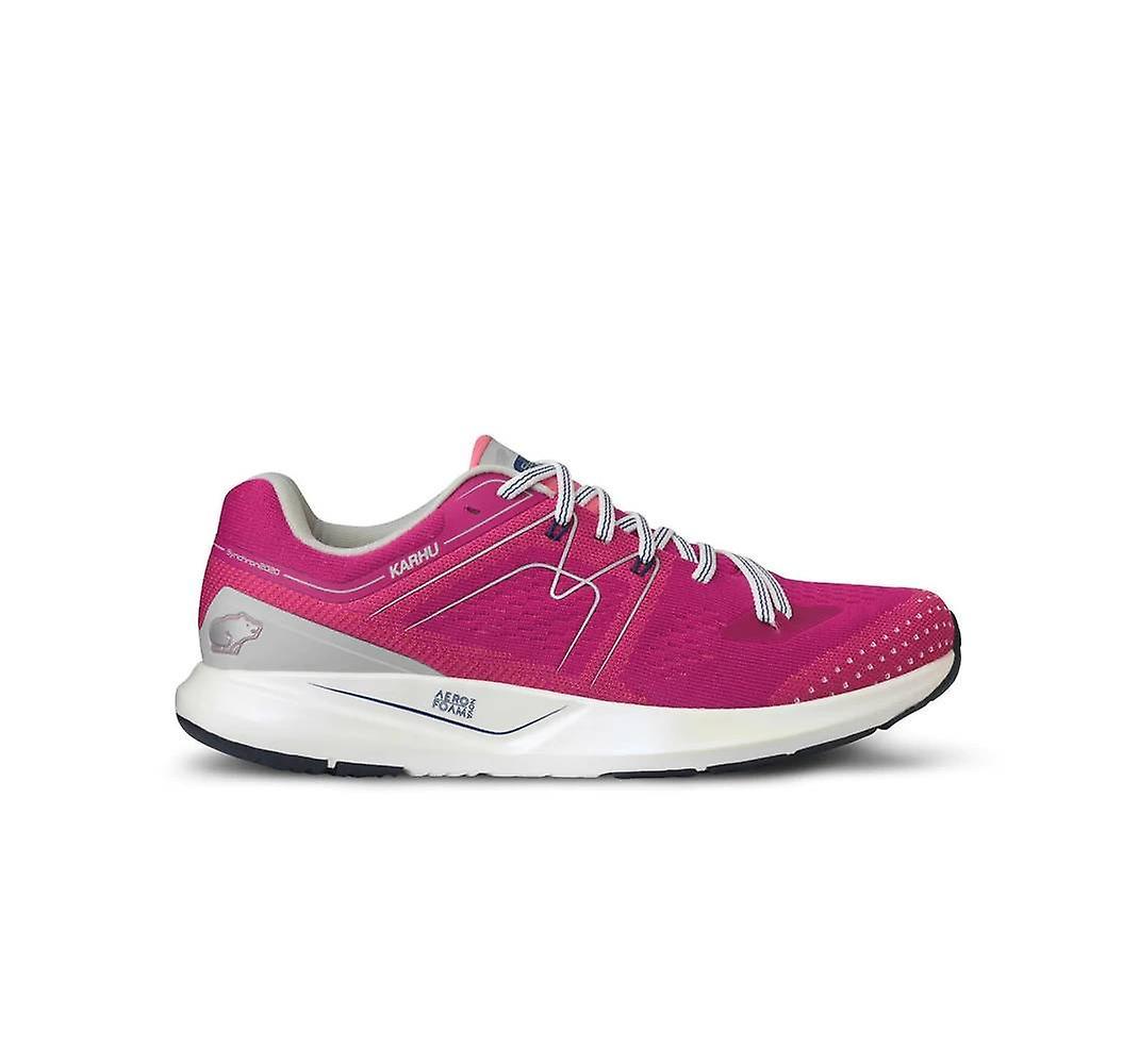 Karhu Women's Synchron Ortix Running Shoes Sail/Festival Fuchsia 9