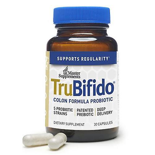 Master Supplements TruBifido Colon Probiotic Formula, 30 Caps (Pack of 1)