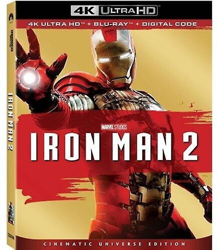 Walt Disney Video Iron Man 2  [ULTRA HD BLU-RAY REGION: A USA] With Blu-Ray, 4K Mastering, Collector's Ed, Dolby, Dubbed, Subtitled, Ac-3/Dolby Dig...