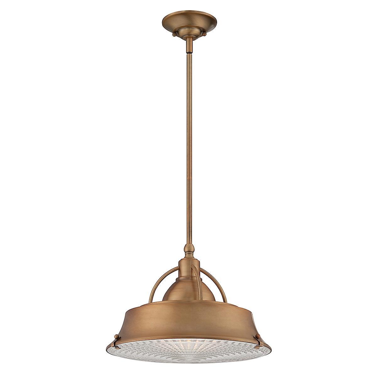 Cody 2 Light Dome Ceiling Pendant Copper E27