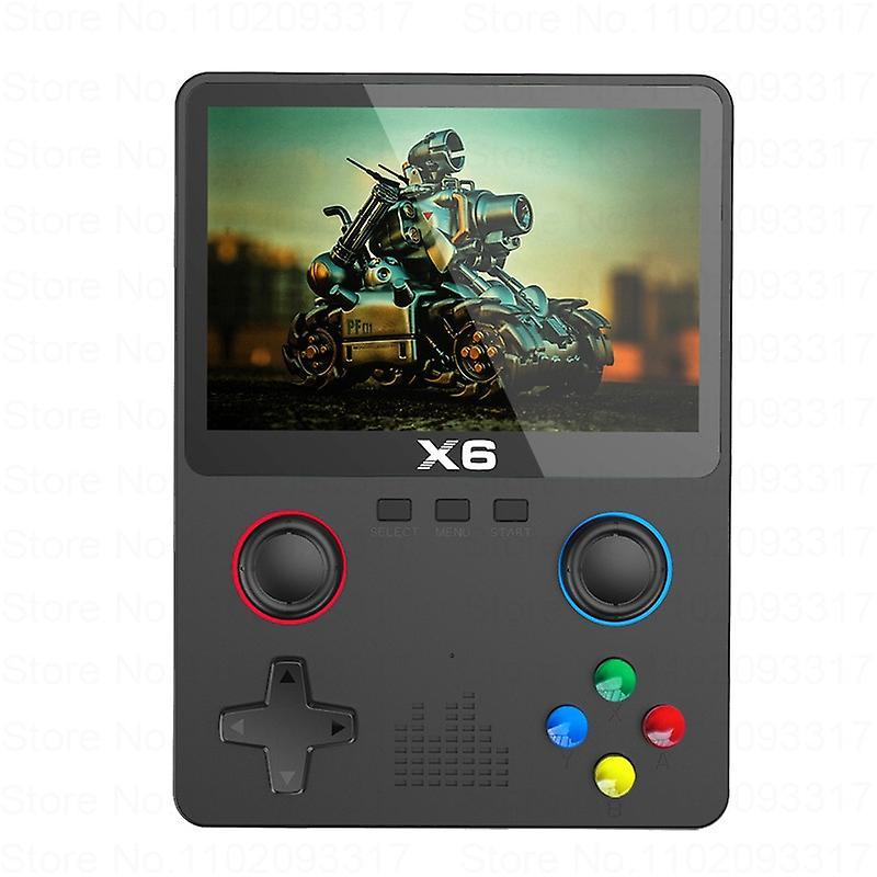 Game Console Accessories 2023 X6 Portable Retro Game Console 4k 10000+ Games Box 3.5inch Mini Handheld Video Gaming Devices Player For Adults Kids ...