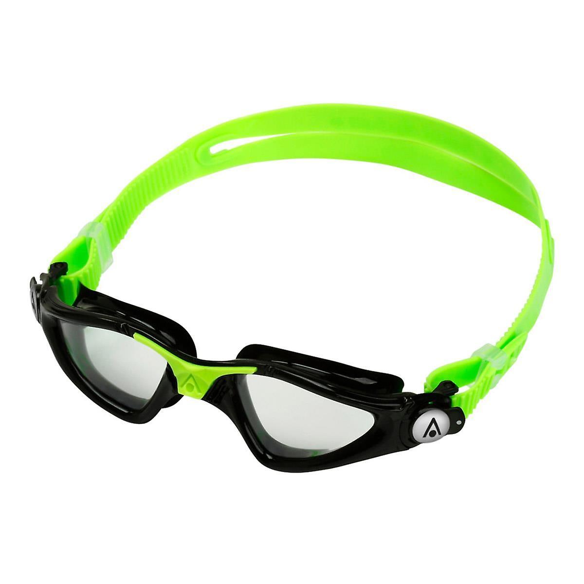 Aqua Sphere Kayenne Junior Clear Lens Goggles - Black/Green - Kids Unisex