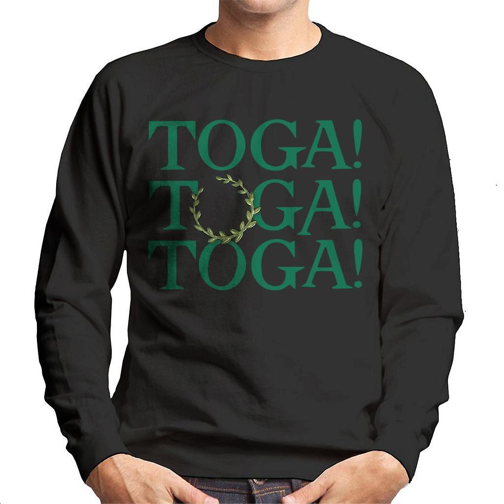 Animal House Toga Toga Toga Men's Sweatshirt Black Medium