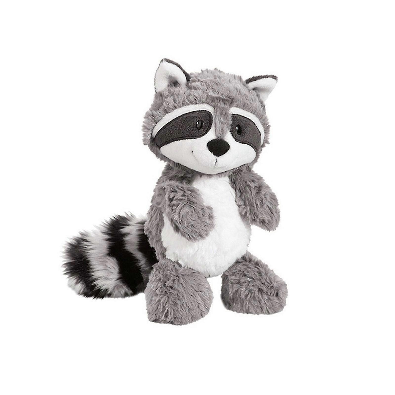 Unbrand Little Raccoon Stuffed,Stuffed Raccoon Plush Toy Soft Plushies Cute Plush Toys, Stuffed Doll Toy Kids Gifts(Gray) SZS0657