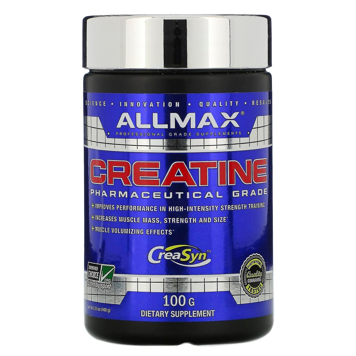 ALLMAX, Creatine, Pharmaceutical Grade, 3.53 oz (100 g)