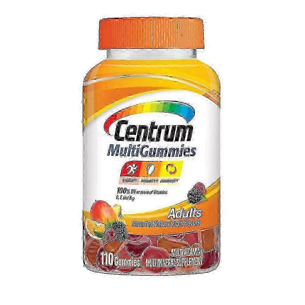 Centrum Multigummies Adult Multivitamin/multimineral Supplement Gummies, 110 Ea