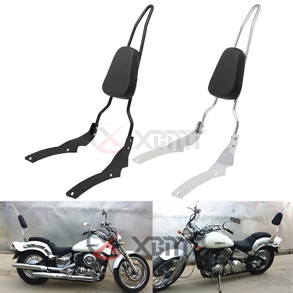 Scitoo Motorcycle Backrest Sissy Bar For Yamaha V-Star XVS400 XVS650 Dragstar DS400 DS650 XVS DS 400 650 Custom 1996-2017 Chrome