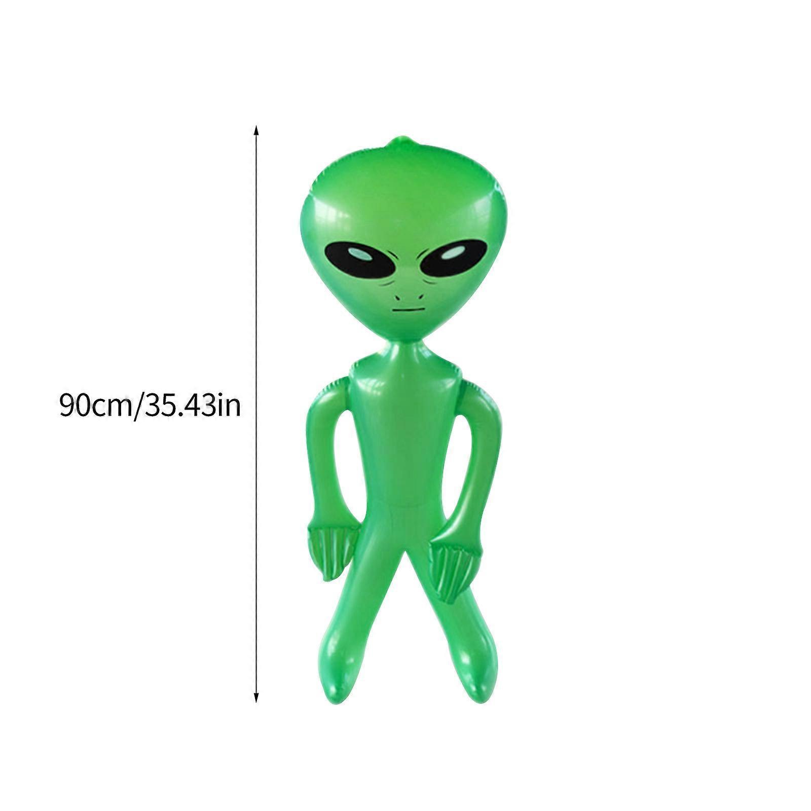 Kakanwo Halloween Decorations Inflatable Alien Figurine Halloween Decoration Advertising Props Alien C