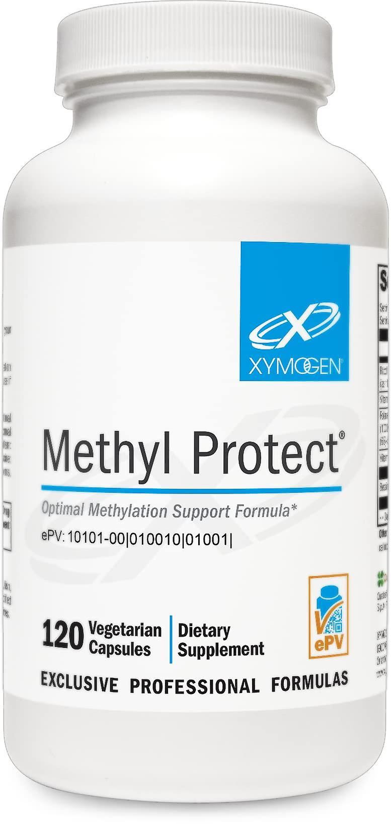 Xymogen methyl protect 120 capsules optimal methylation + cardiovascular support formula - helps maintain healthy homocysteine levels