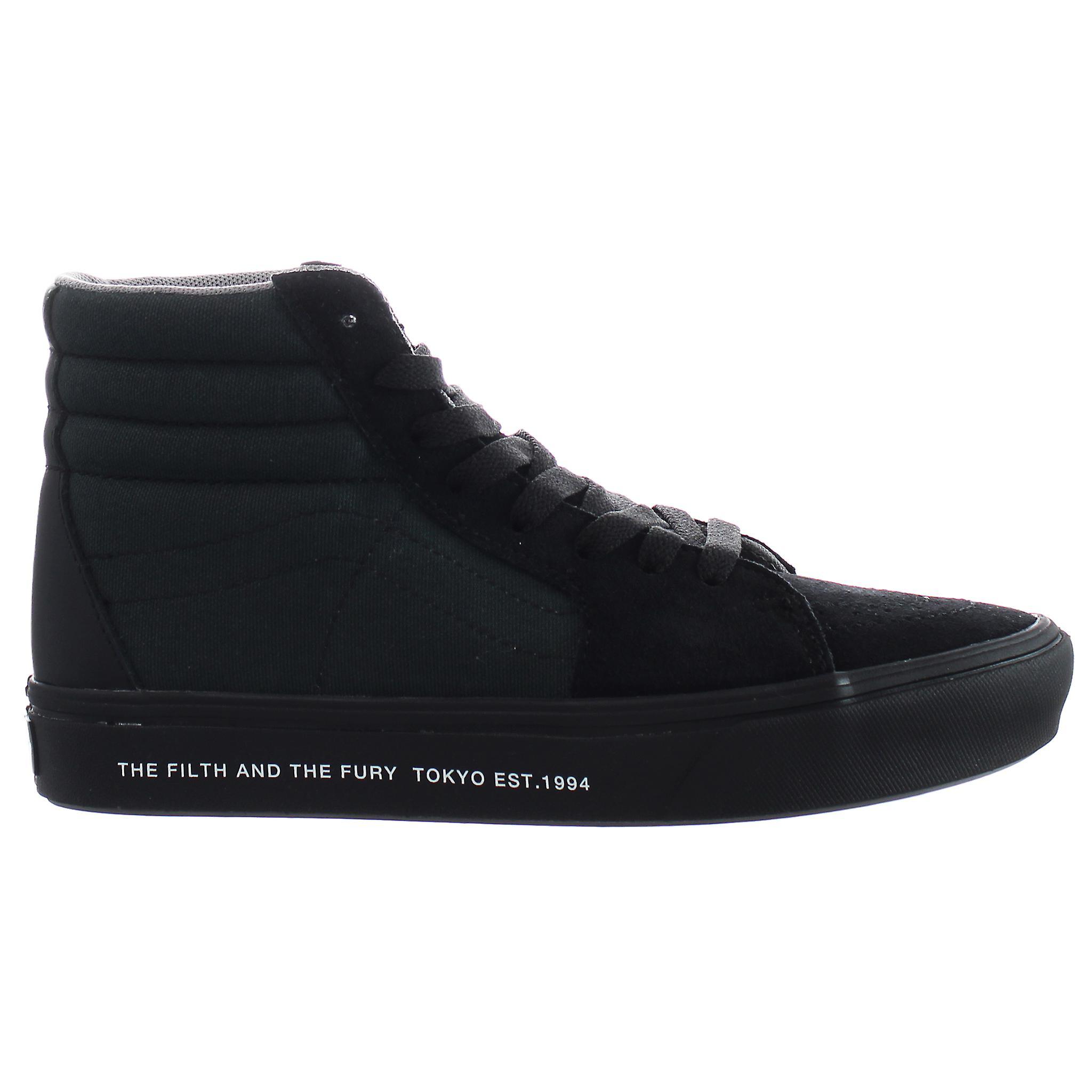 Vans ComfyCush SK8-Hi x Neighborhood Lace-Up Black Leather Men Shoes VN0A3WMB6E6 UK 8 EU 42 US 9