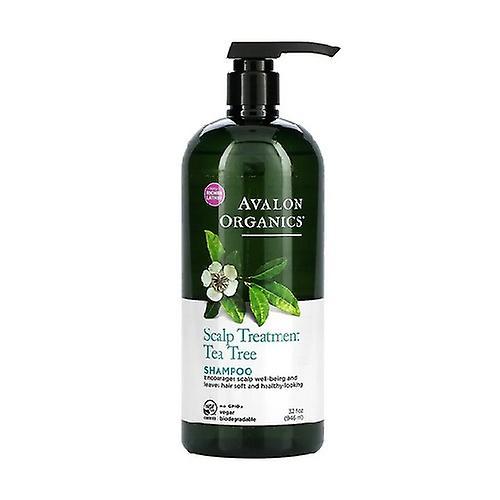 Avalon Organics Tea Tree Shampoo, 32 OZ (Pack of 1)