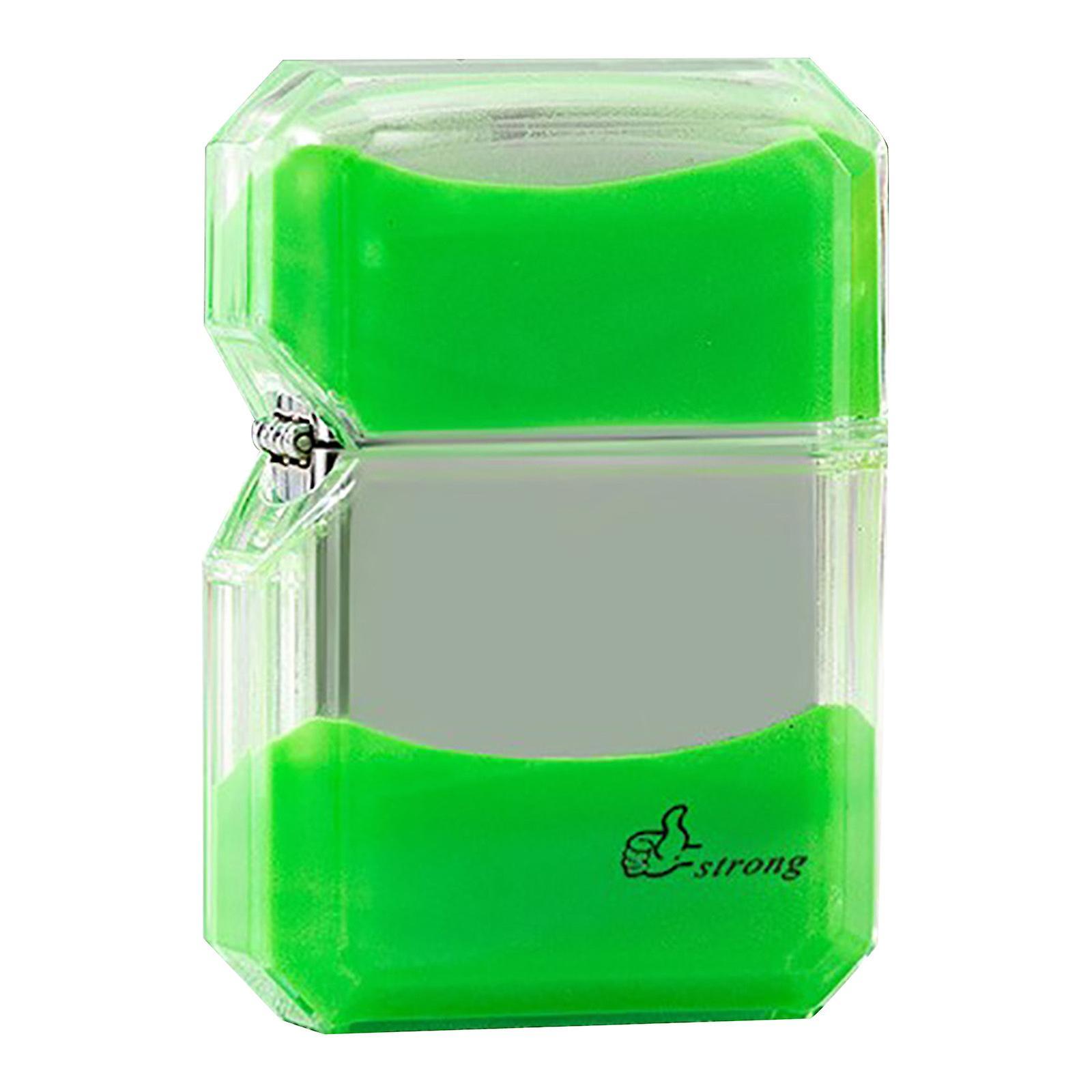 Hefansi Cool Fluorescent Color Quicksand Windproof Lighter, Surprise Gift 5ml 5