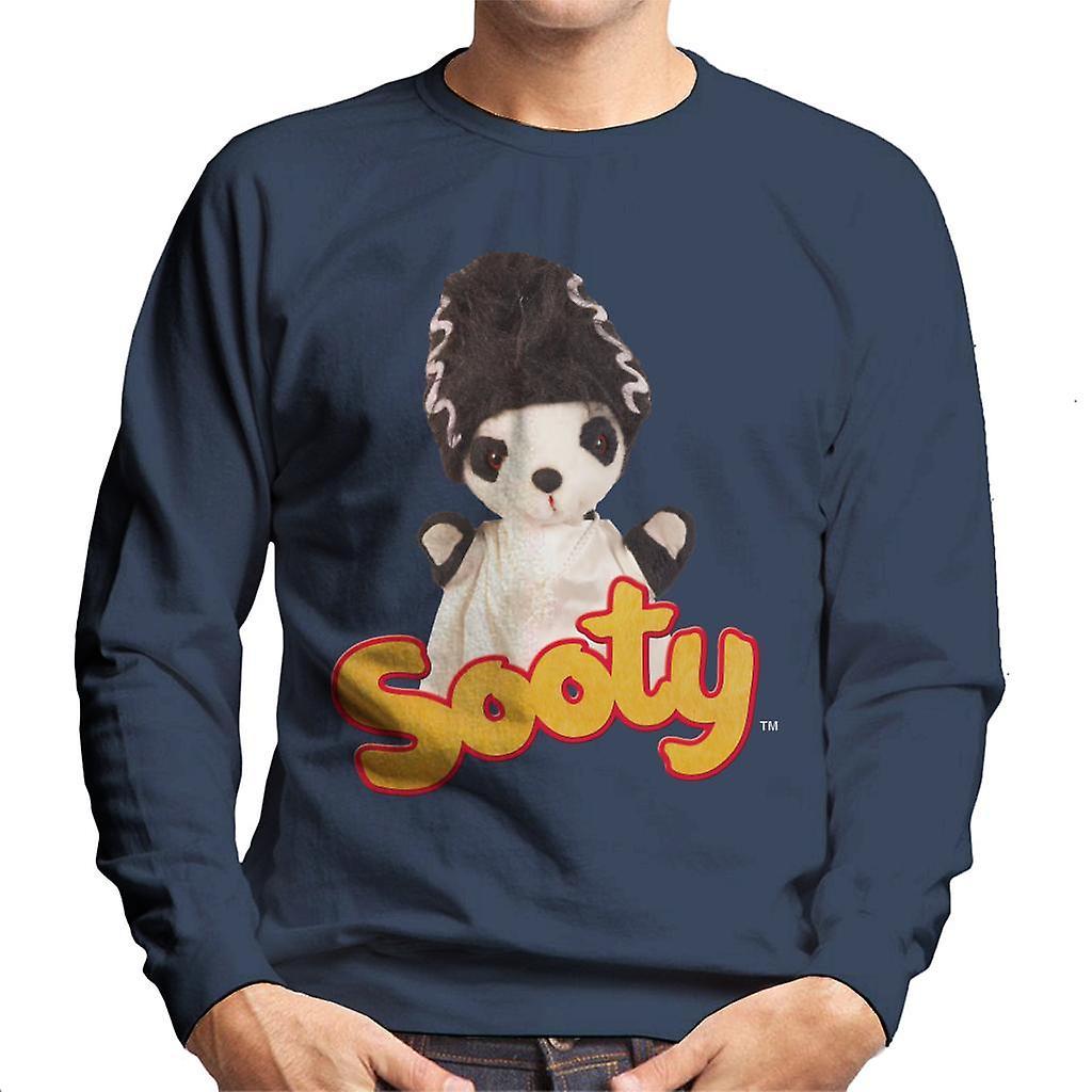 Sooty Halloween Spooky Soo Men's Sweatshirt Navy Blue Medium