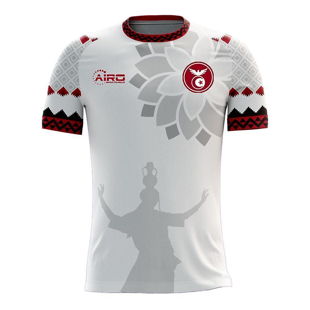 Airo Sportswear Tunisia 2024-2025 Home Concept Football Kit (Airo) White M