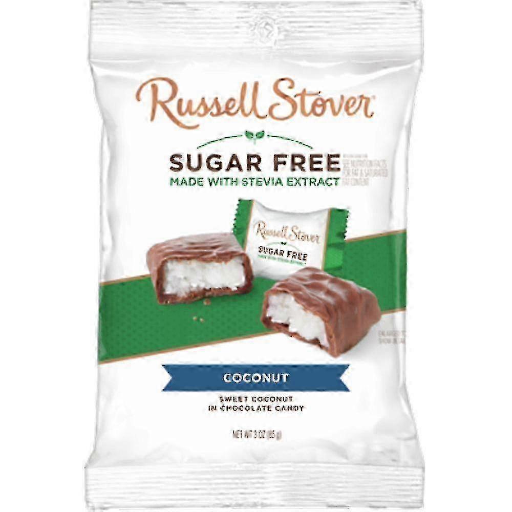 Russell Stover Sweet Coconut In Chocolate With Stevia, 3 Oz