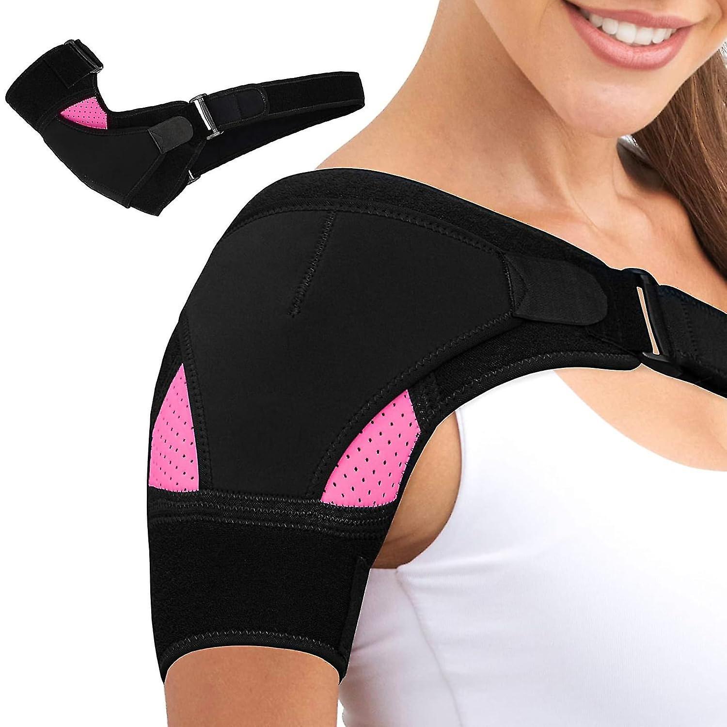 Zhenv Shoulder Brace, Shoulder Support, Adjustable Shoulder Brace For Women, Sports Injury Prevention And Recovery Fits Left And Right  Shoulder