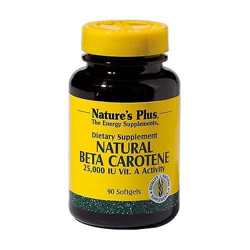 Nature's Plus Natural Beta Carotene 90 softgels