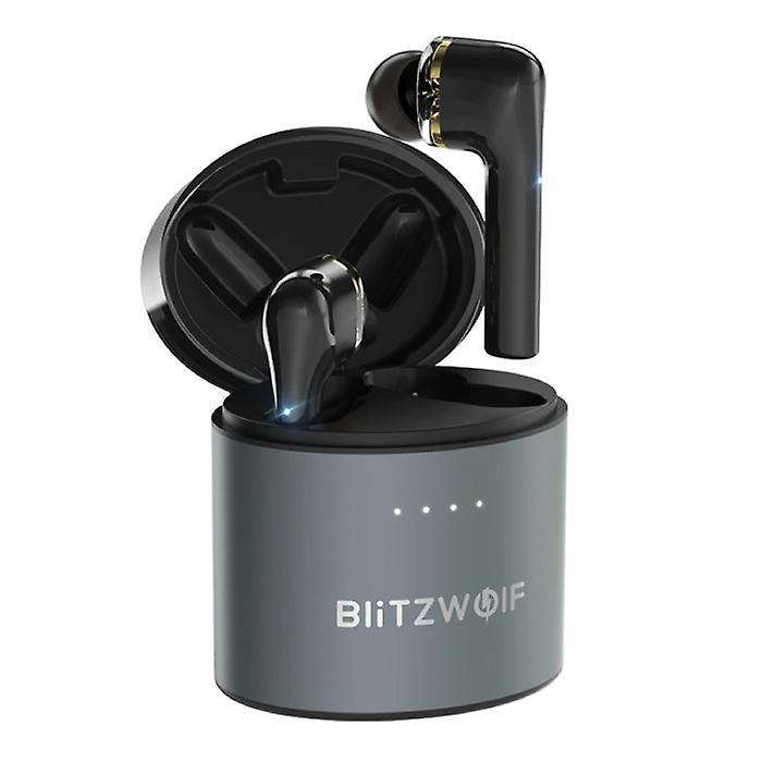 Blitzwolf BW-FYE8 Wireless Earbuds - TWS Earbuds True Touch Control Earbuds Earbuds Bluetooth 5.0 Wireless Buds Earphones Earphones Black