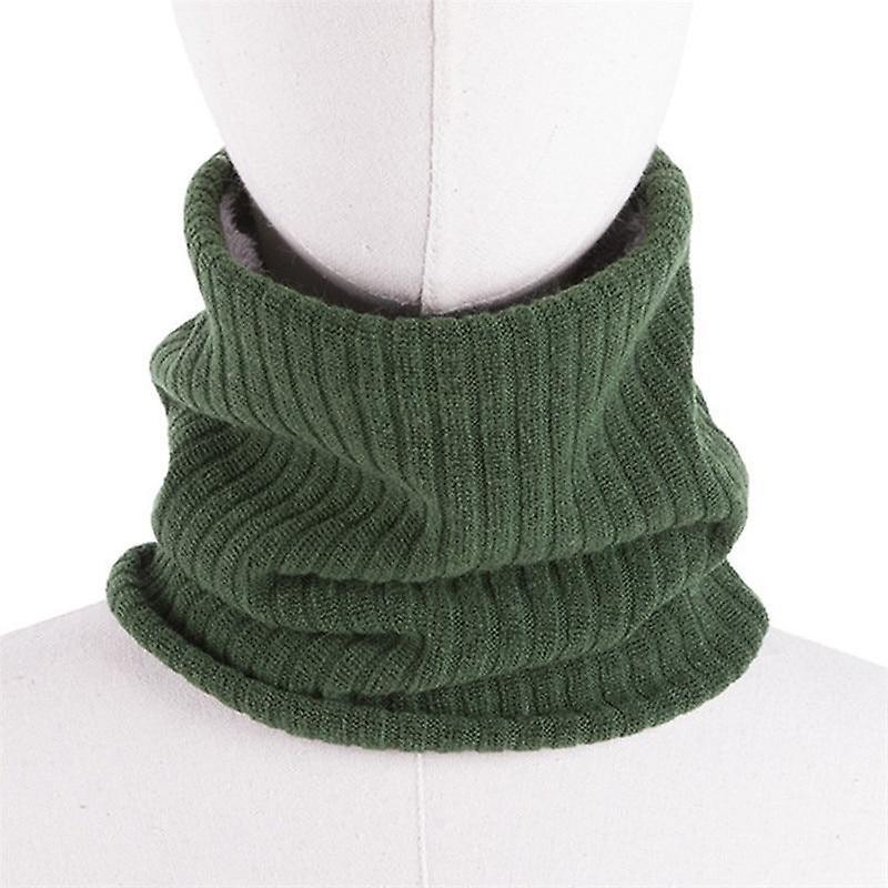 Slowmoose Winter / Neck Warmer Cotton Scarf green-200003699