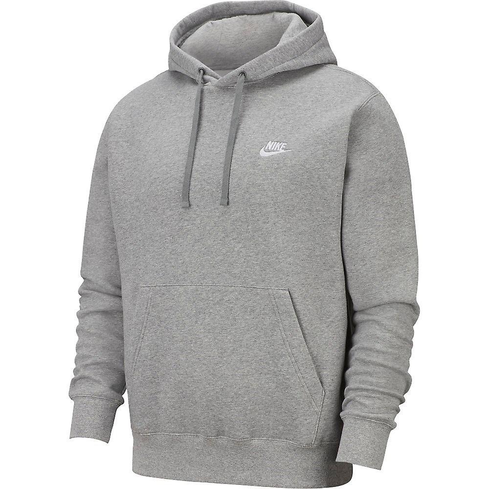 Nike Club Hoodie PO BV2654063 Universal All Year Men Grey 193 - 197 cm/XXL