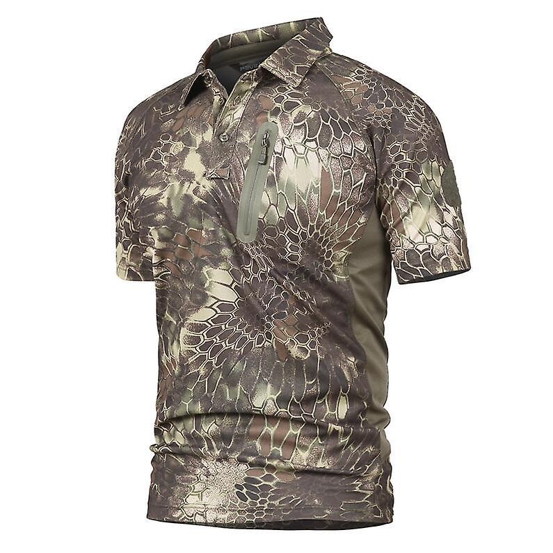 Slowmoose Quick Dry Tactical T-shirt Men Mandrake XXL