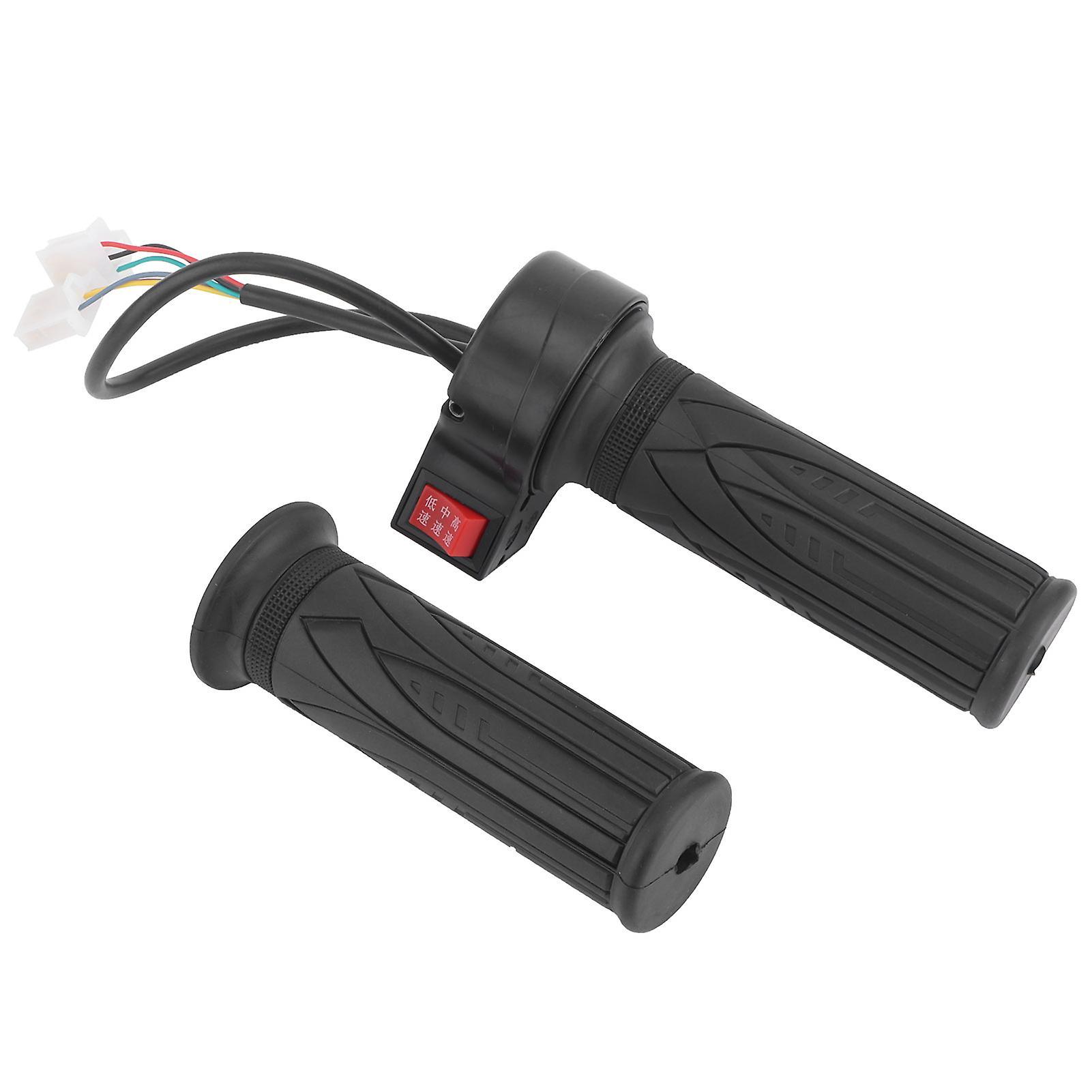 Gift 1Pair Electric Bike Throttle Grip 3 Speed Gear Throttle Handlebar for Electric Bicycles