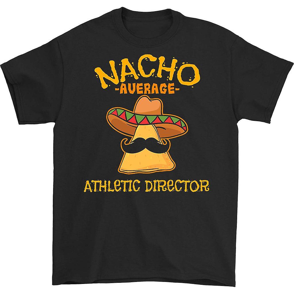 HISHARK Nacho average athletic director t-shirt black L