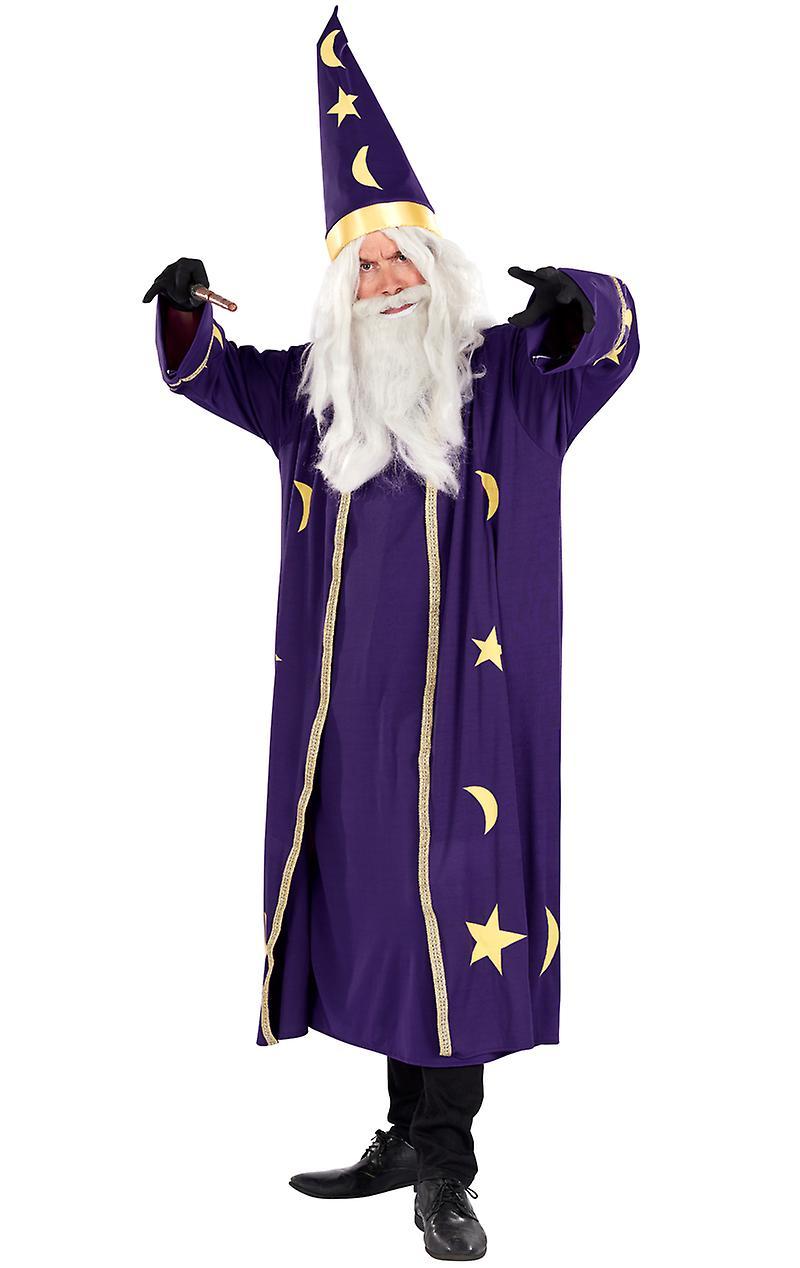 Orion Costumes Classic Wizard Halloween Fancy Dress Costume Purple Standard