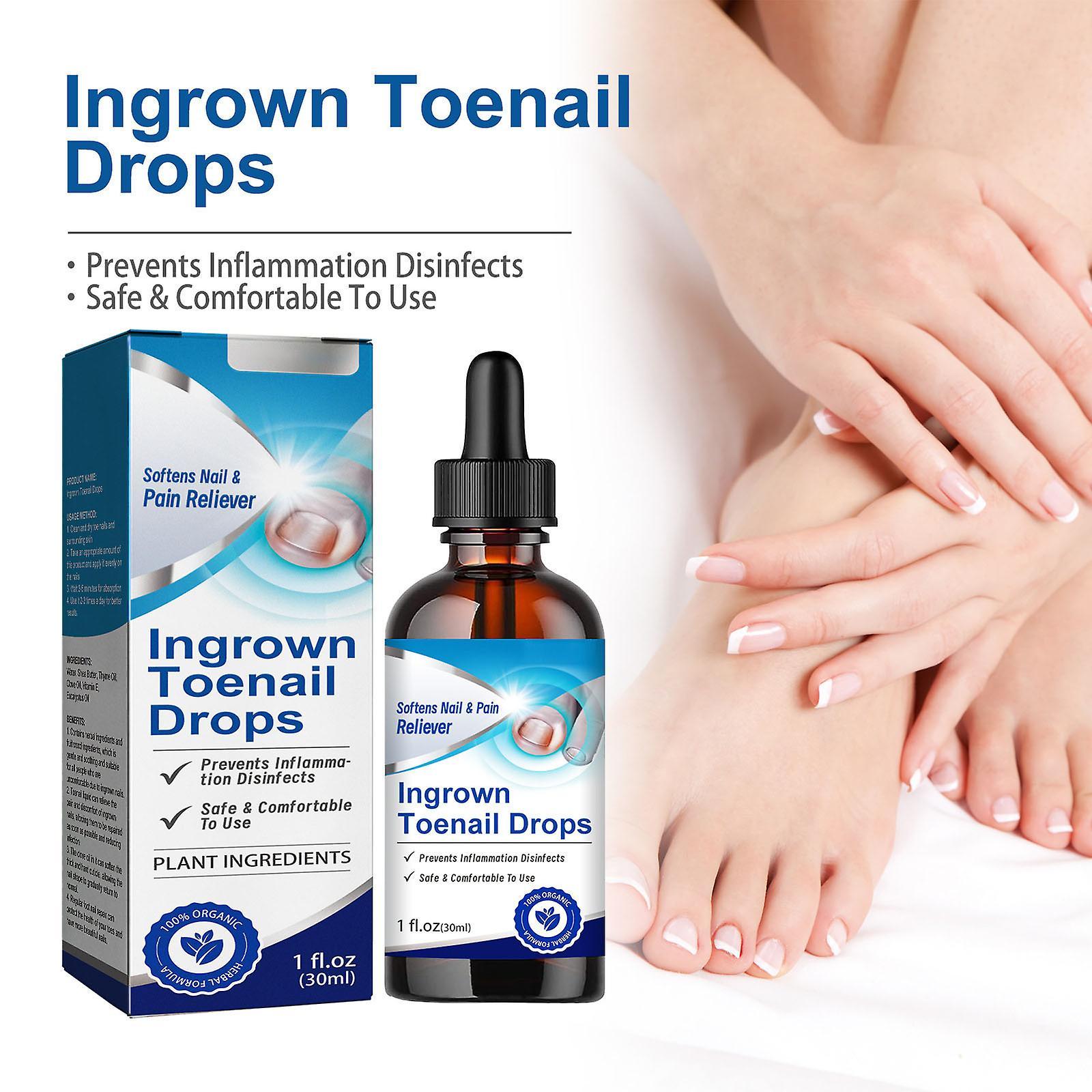 Hoh Ingrown Toenails Correction, Ingrown Toenail Drops Cuticle Care Oil For Ingrown Toenails Nail Care And Treatment 1Pcs