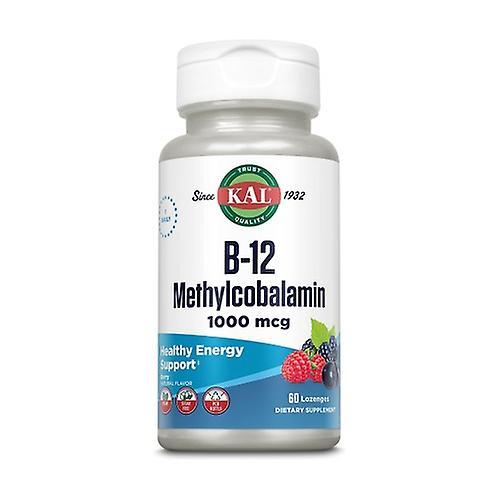 Kal Methylcobalmin Vitamin B12 60 Sublingual pills