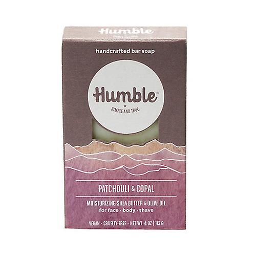 Humble Brands Bar Soap Patchouli & Copal, 4 Oz (Pack of 1)