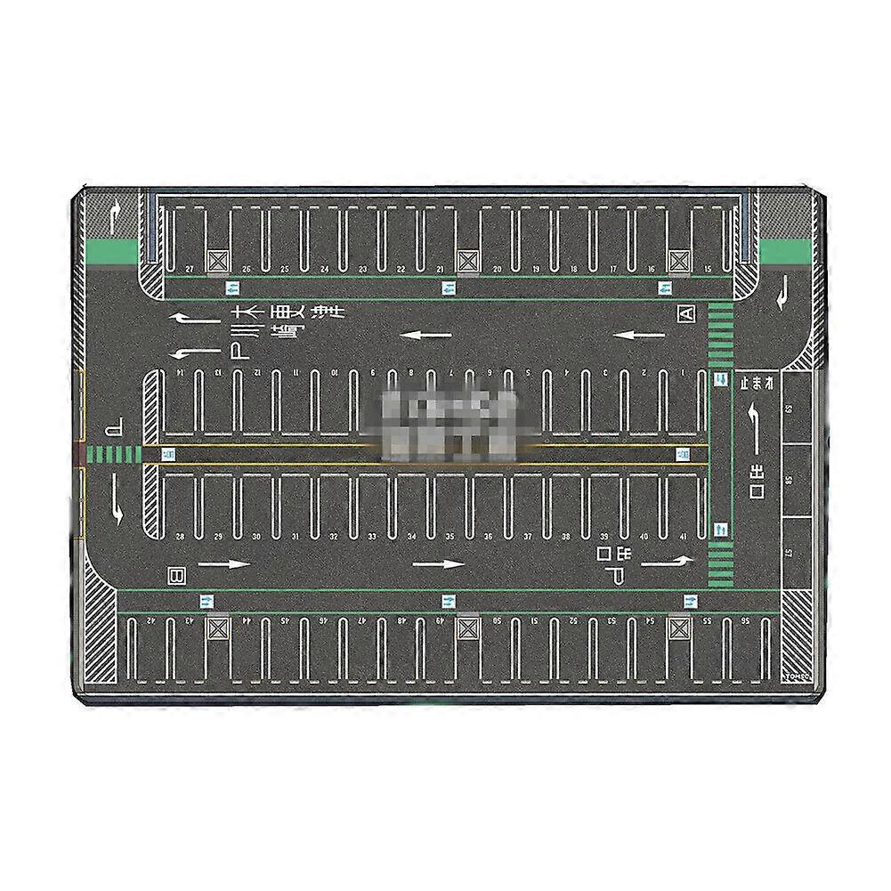 Unbrand Diorama 1/64 Parking Lot Mat Model Car Scene Display Large Garage Toy Mouse Pad