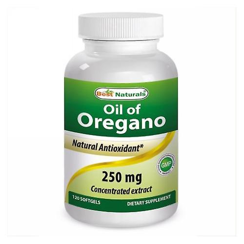 Best Naturals Oregano Oil, 250 mg, 120 Softgels (Pack of 1)