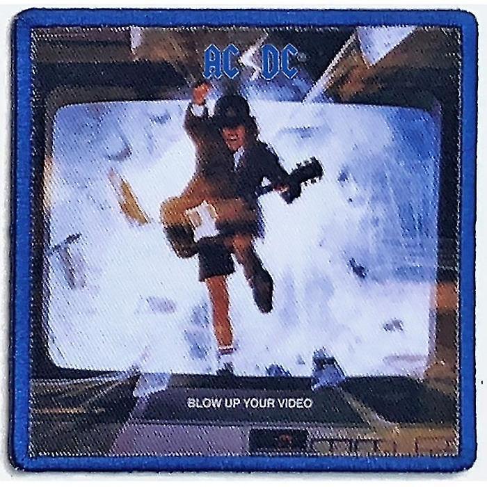 AC/DC Blow Up Your Video Standard Iron On Patch