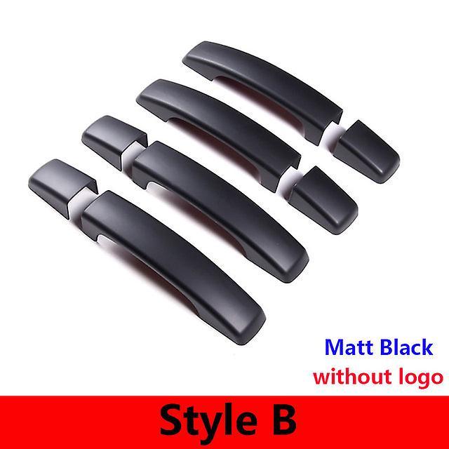 unbrand For Land Rover Discovery 4 Lr4 Range Rover Sport 08-13 For Freelander 2 10-15 Car Door Handle Cover Trim Sticker Car Accessories Style B Ma...