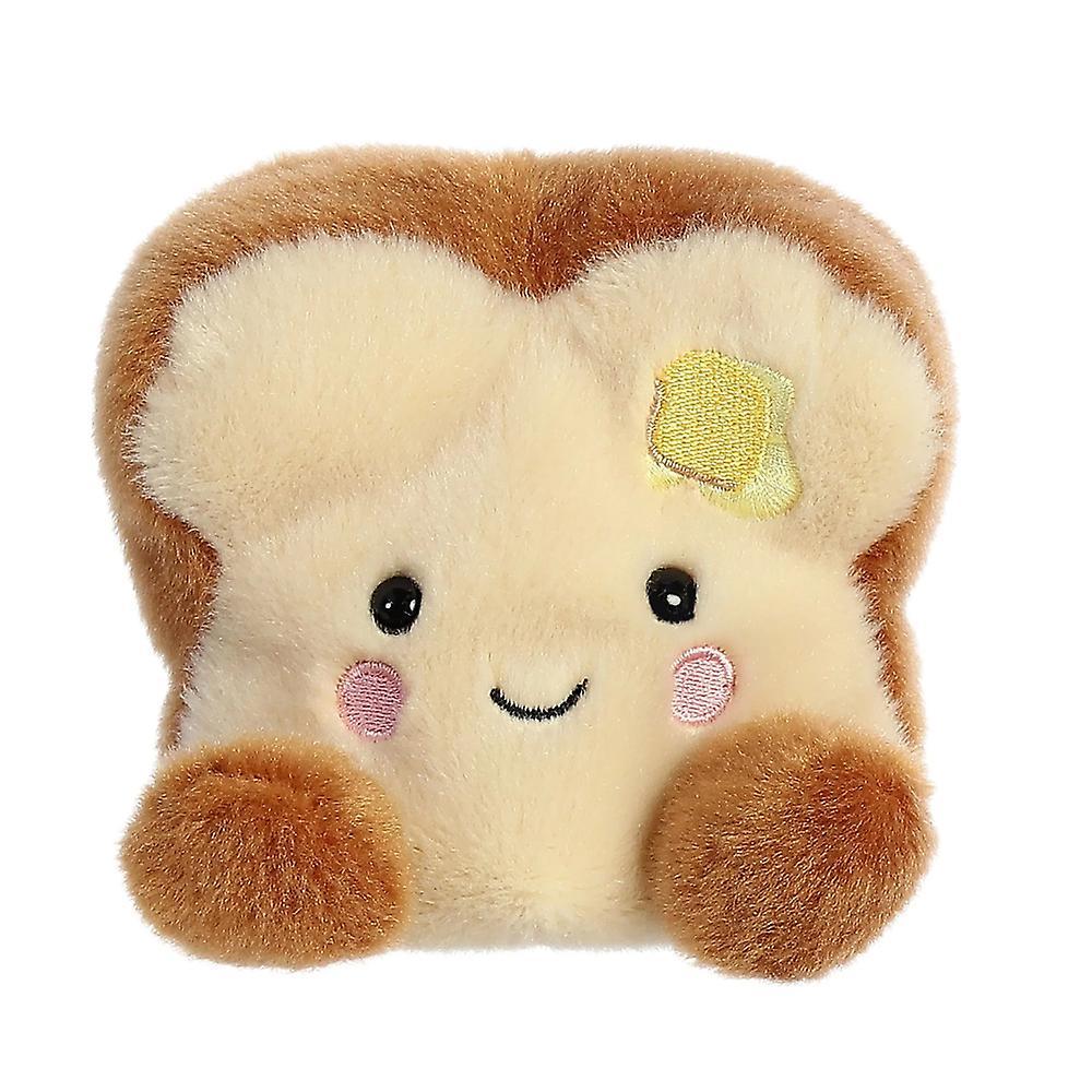 Aurora Palm Pals Buttery Toast 5 Inch Plush Soft Toy Eco-friendly