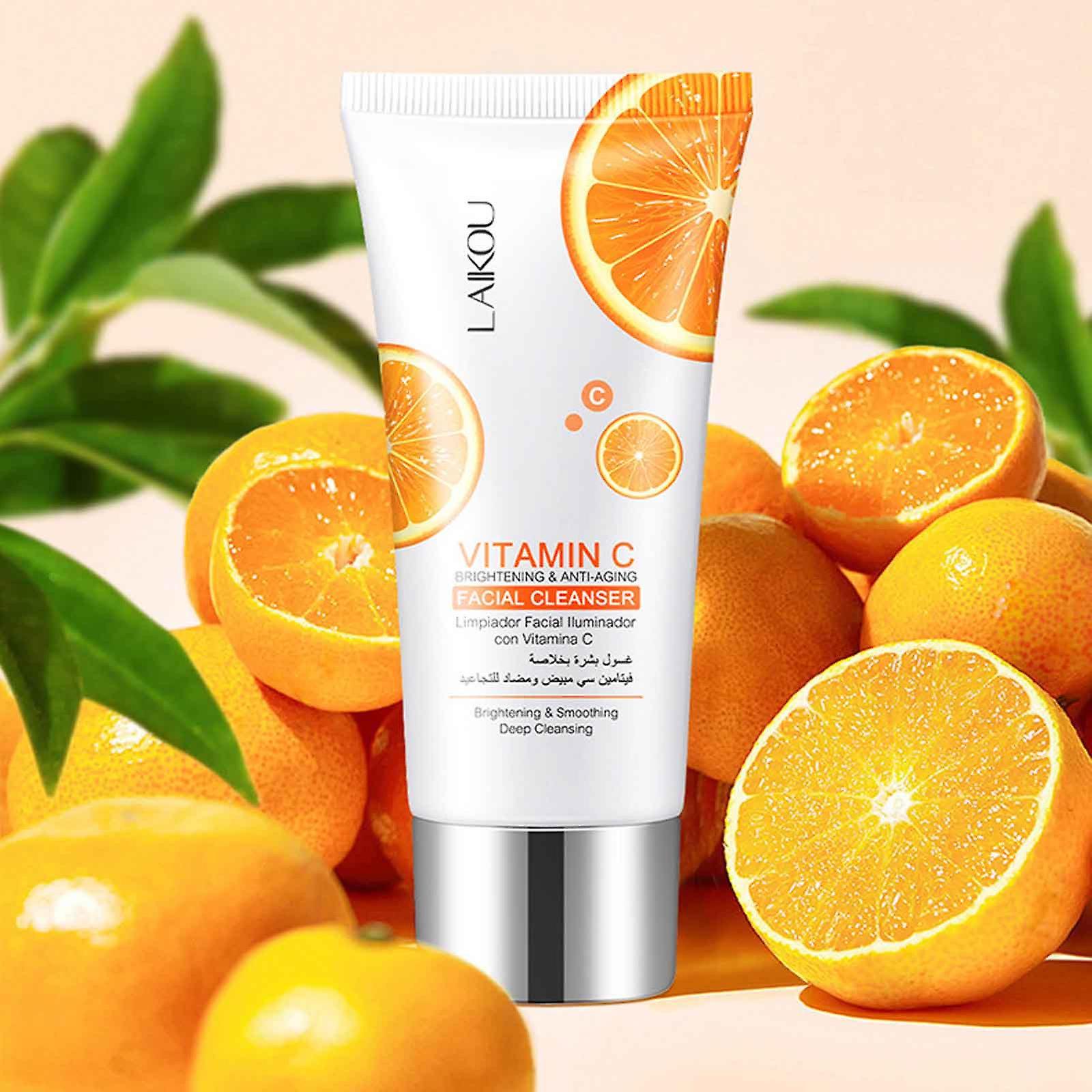 Kakanwo Vitamin C Facial Cleanser White Free Size