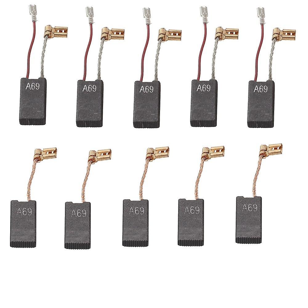 Scvvd 10PCS Carbon Brushes For Bosch GBH 5-40 DCE GSH 5-CE GSH 5 E GBH 5-40 Electric Hammer Replacement Pa