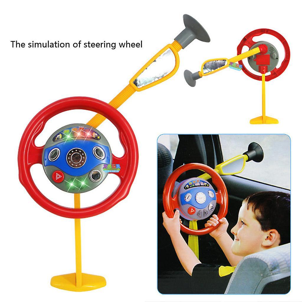 Kakanwo Toy Simulation Children With Light Music Steering Wheel As Show One Size