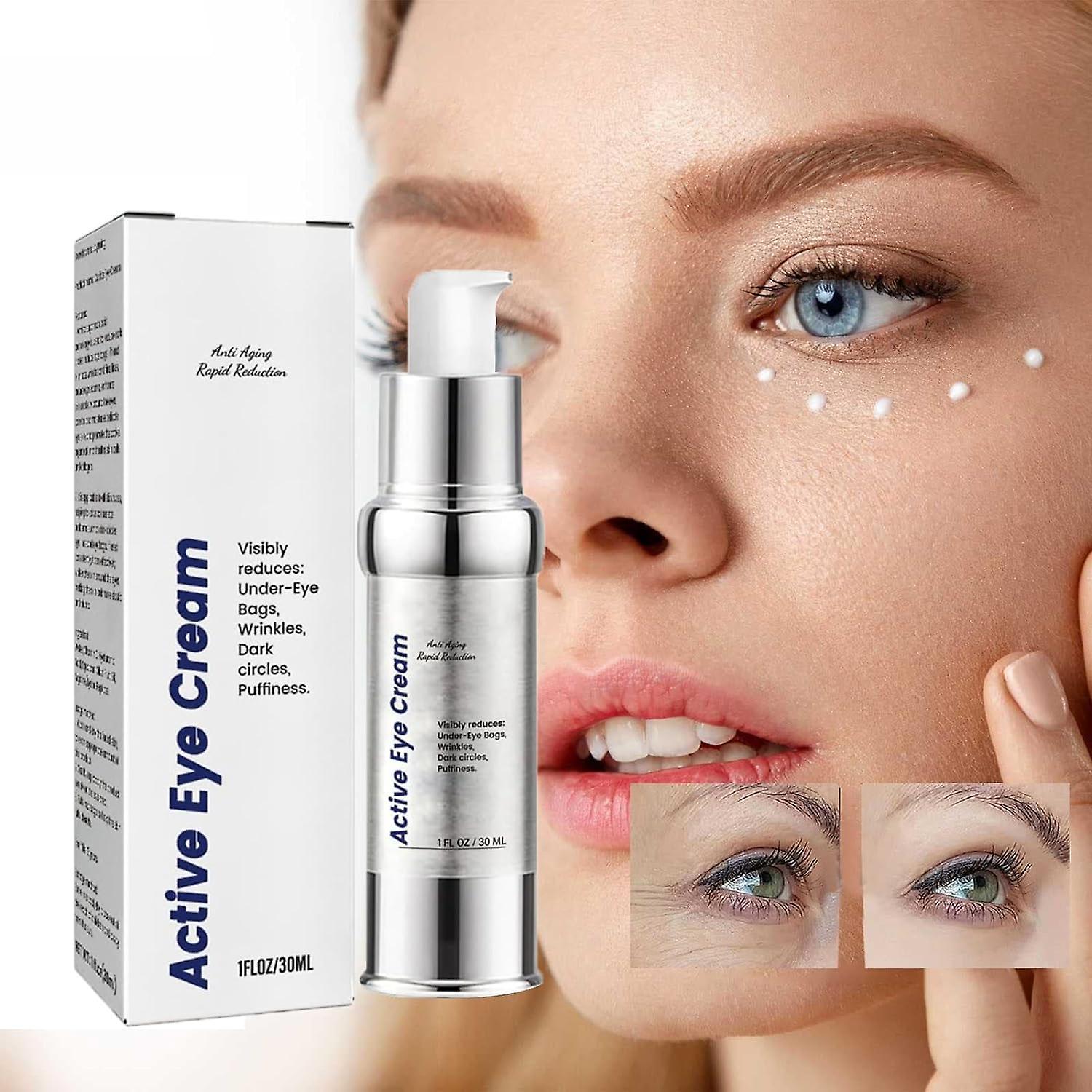 Frusde Instant Eye Lift, Active Eye Cream, Eye Bag Eraser, Instant Firm Eye Cream, Anti-aging Eye Cream, Instant Eye Lift Smooth Wrinkles 1pcs