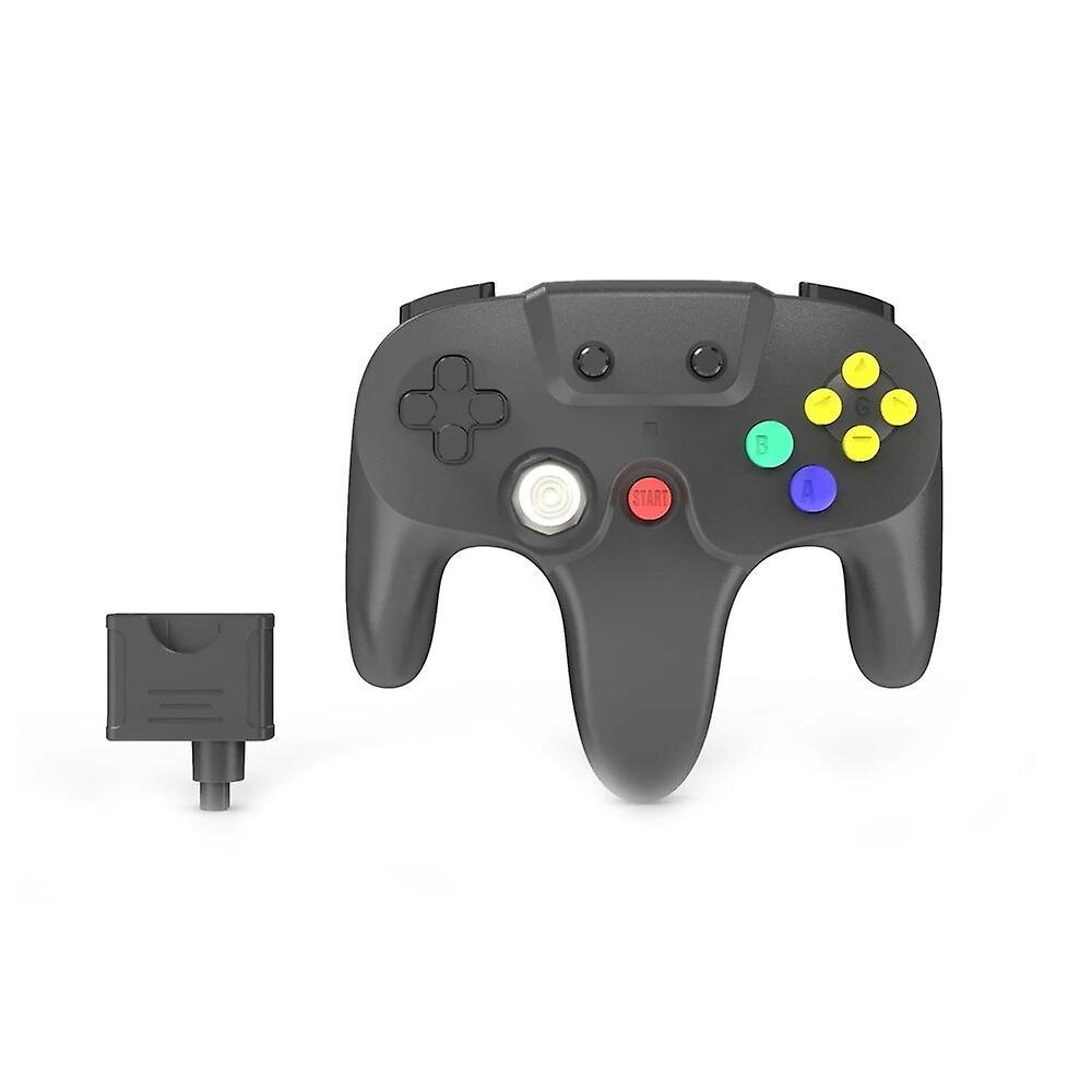 Game Console Accessories New Arriving 2.4g Wireless Joystick Game Controller For N64 Video Game Console Game Accessory Black