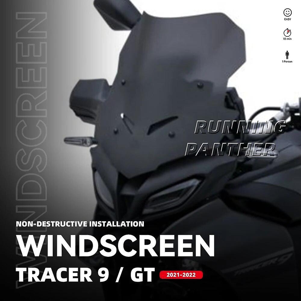 Scitoo Tracer 9 Windscreen Windshield Fit For YAMAHA Tracer9 TRACER 9 GT 2021 2022 - TRACER 900 Wind Shield Screen Protector Parts Transparent