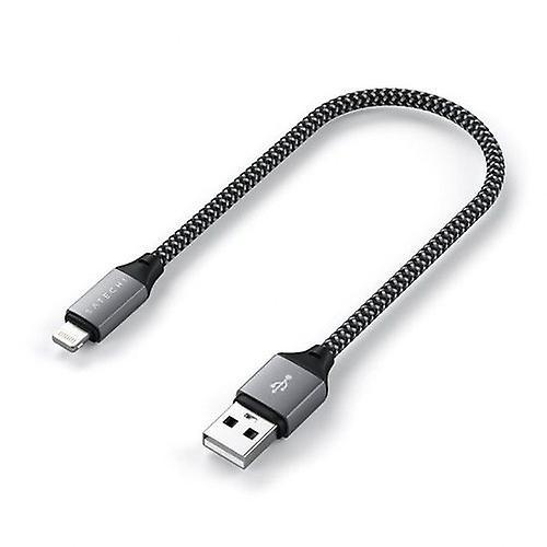 Satechi USB-A to Lightning cable 25 cm, Grey