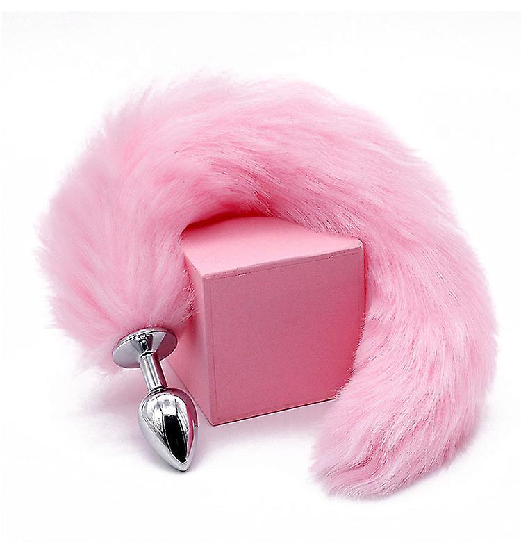 Mmcici Metal Massager Fox Tail Role Play Cosplay pink M