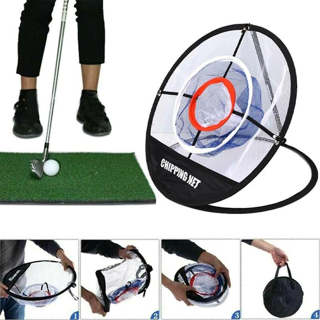 Dhrs Portable Golf Net Chipping Pop-up Golf Practice Net Golf Practice Net Self-training