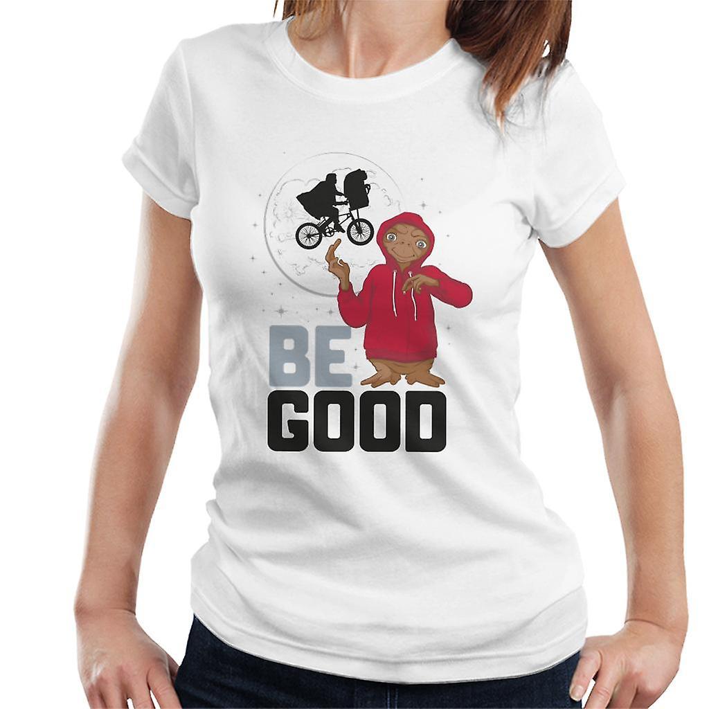 E.T. E.T. Be Good Women's T-Shirt White X-Large