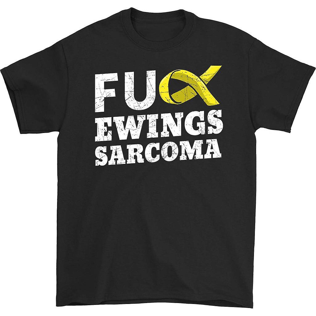 HISHARK Fuck ewings sarcoma t-shirt black L