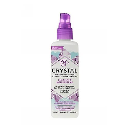 Crystal Body Deodorant, Spray 4 Fl Oz (Pack of 1)